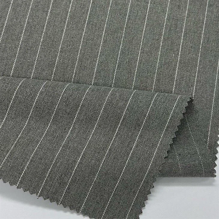 TR Stripe Woven Fabric For Pants