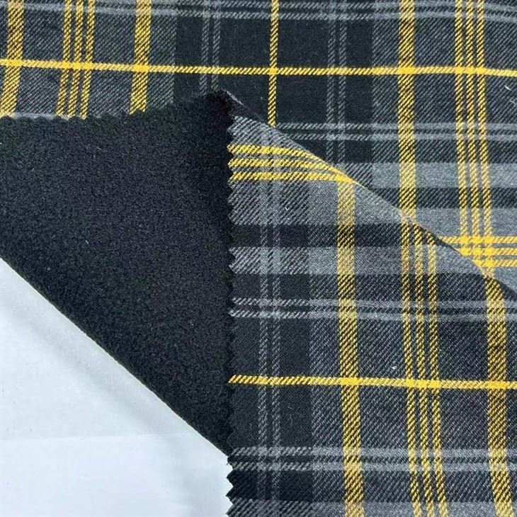 Cotton Polyester Yarn Dyed Bonded Fabric
