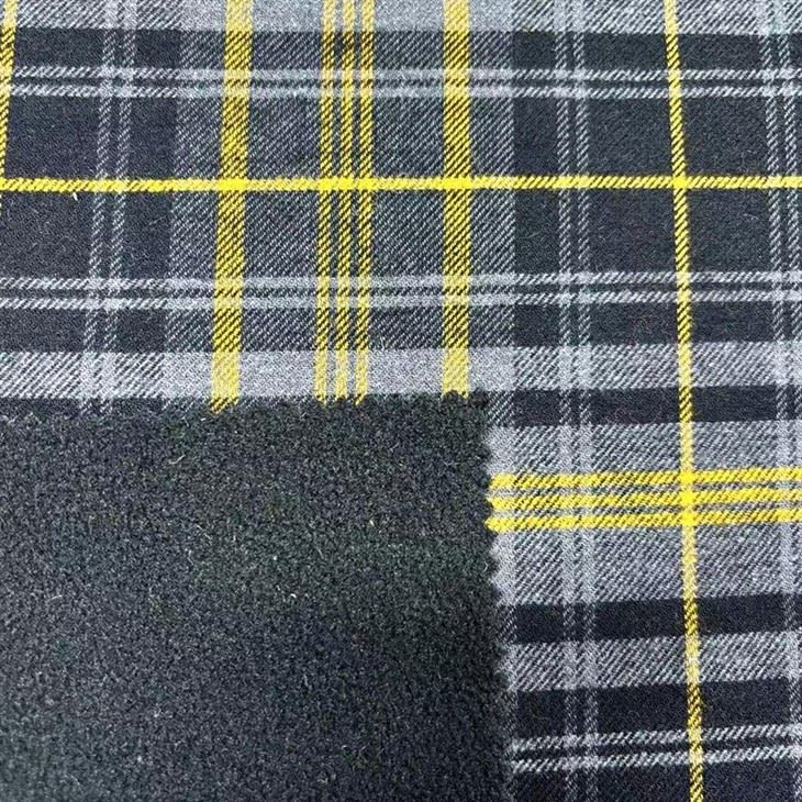 Cotton Polyester Yarn Dyed Bonded Fabric