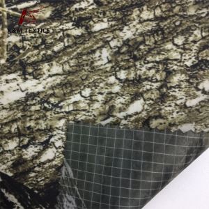 210T Print Check Pattern Polyester Taffeta Fabric