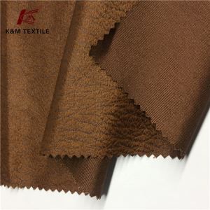 Custom Design Faux Polyester Suede Fabric