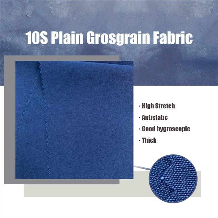 Plain Grosgrain Rayon Nylon Spandex Fabric