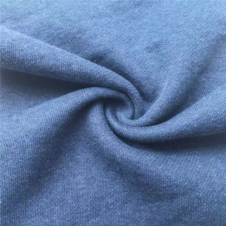 Customize Polyester Cotton Terry Fleece Fabric For Coat