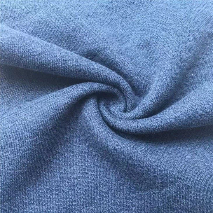 Customize Polyester Cotton Terry Fleece Fabric For Coat