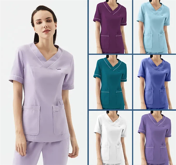 Hospital Scrubs Uniform Fabric