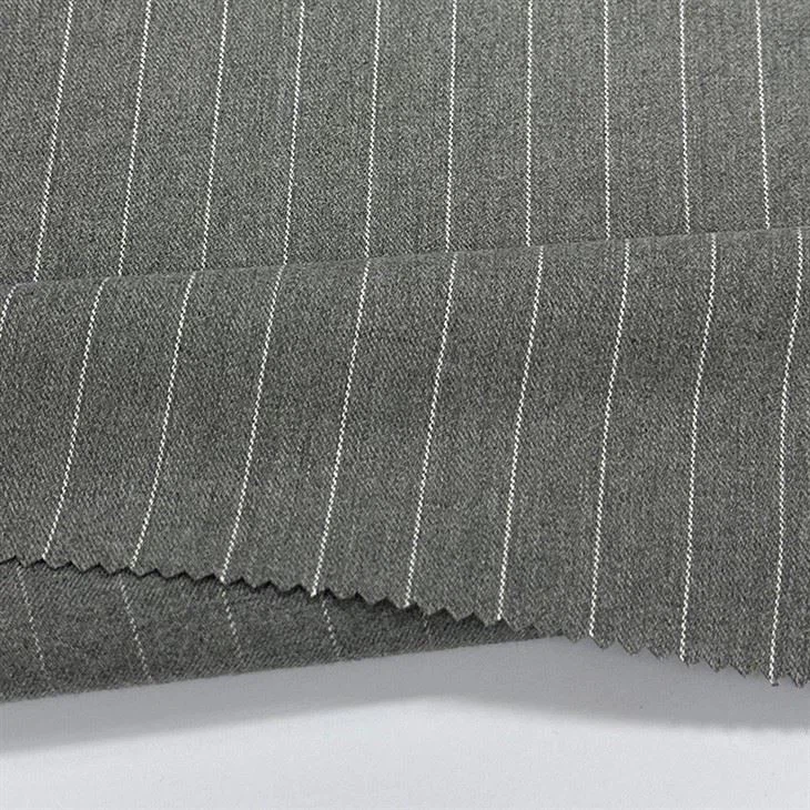 TR Stripe Woven Fabric For Pants